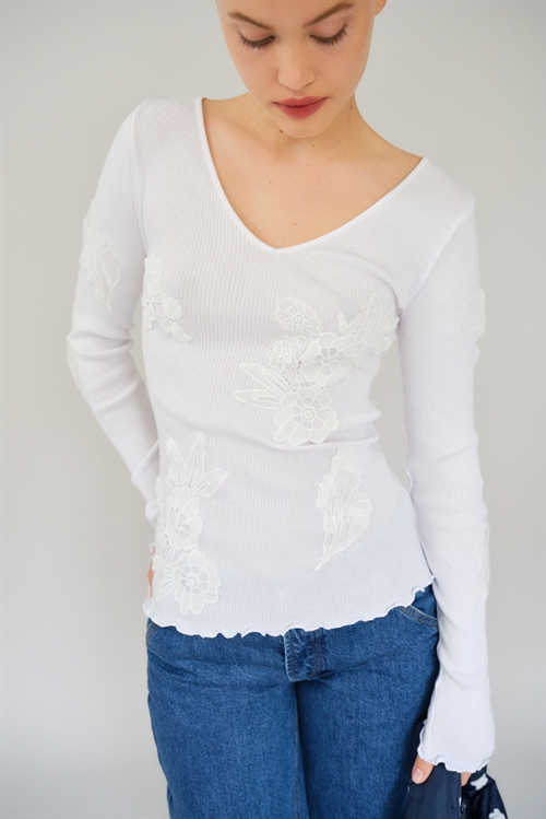 OPERASPORT ELVA SEAMLESS TOP WHITE